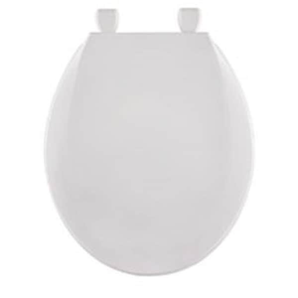 Centoco Manufacturing Centoco Manufacturing HP1200-001 Plastic Round Toilet Seat - White HP1200-001 - main